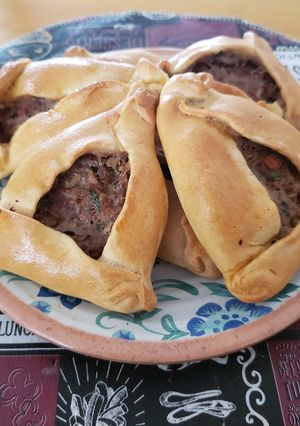 Una foto de Fatayer, empanadas Árabes