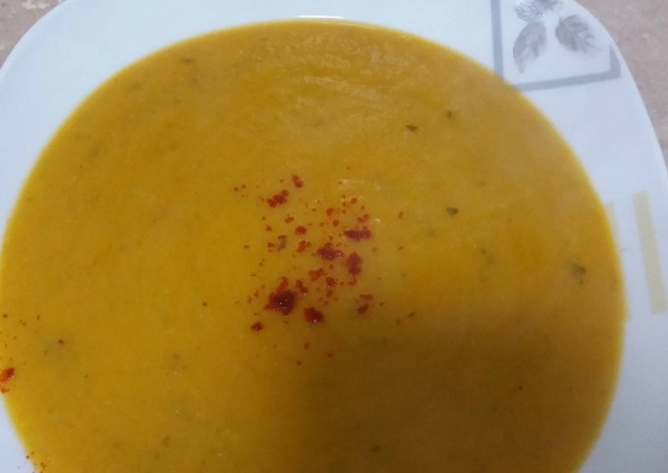 Puré de verduras