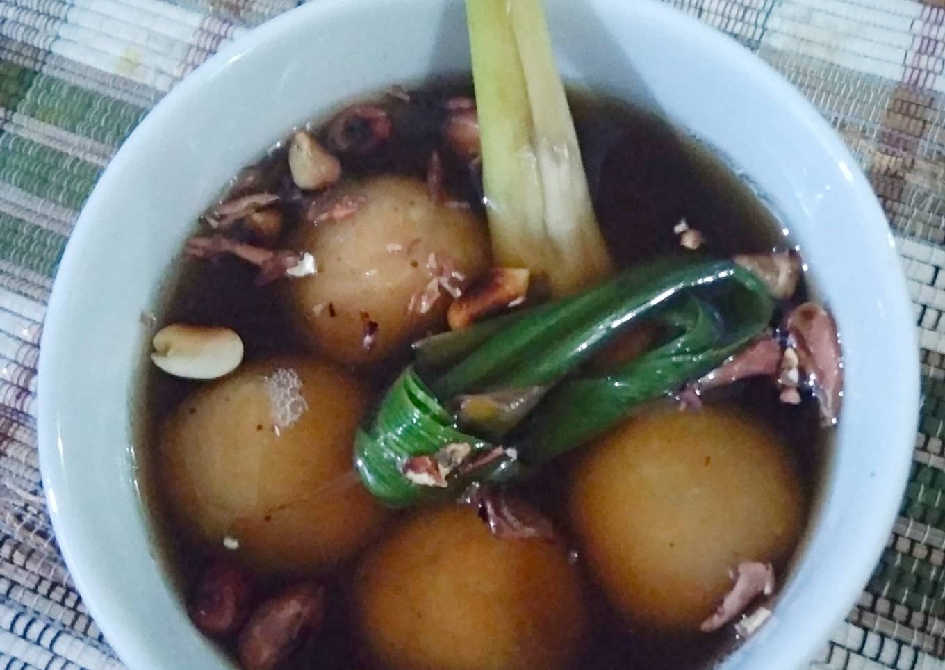 Resep Wedang Ronde Ubi