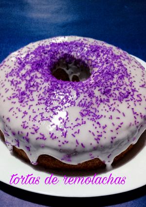 Una foto de Torta de remolacha