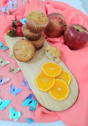 عکسی از دستور کاپ کیک خرفه
