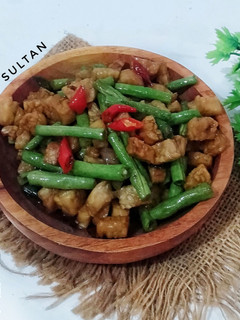 Foto resep Oseng Kacang Panjang Tempe