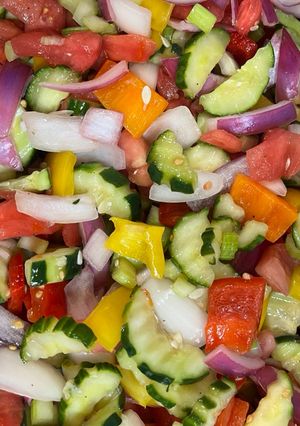 A picture of Marinated Salad.