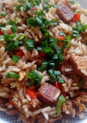 Una foto de Arroz chaufa
