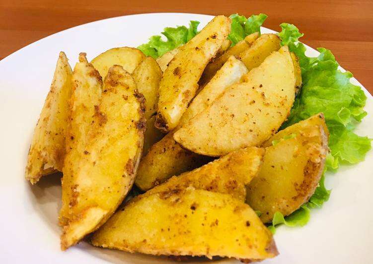 Resep Potato wedges curry powder seasoning, Bikin Ngiler