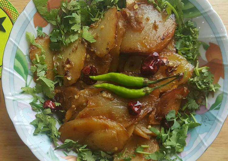 Recipe of Perfect Fry Aloo Curry