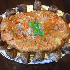 A picture of California Farm Potato Meatball Mash.