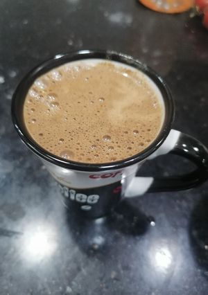 صورة لوصفة قهوه بالحليب