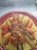 الارز بالخضر