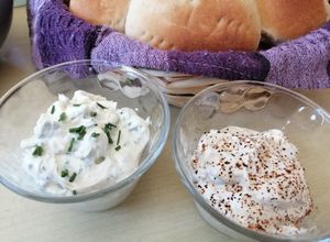 Una foto de Queso crema de kéfir