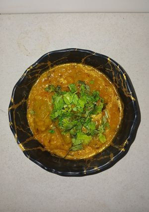 A picture of Stuffed Ridge gourd.