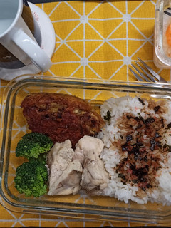 午餐便當 #13 (氣炸鍋烘蛋) 的食譜成品照片
