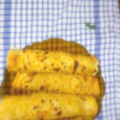 A picture of Pumpkin chapati.