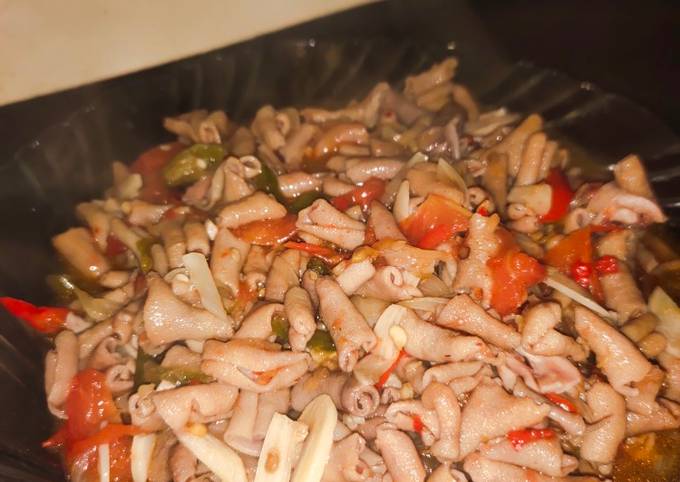 Resep Oseng usus ayam yang Sempurna