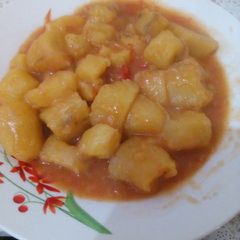 A picture of Matoke stew#authormarathon#.