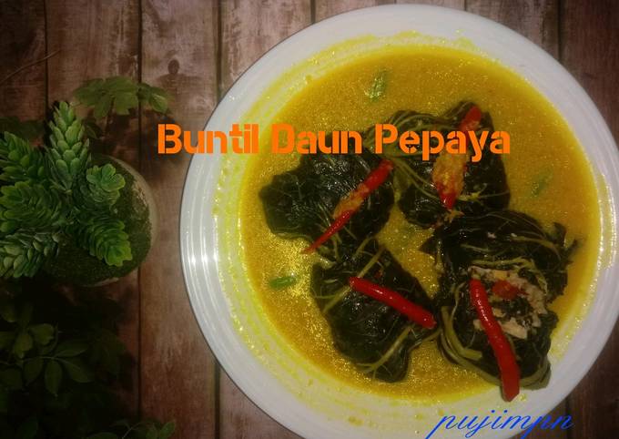 219. Buntil Daun Pepaya
