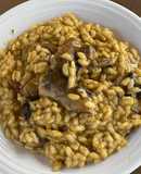 Risotto de hongos (champiñones)