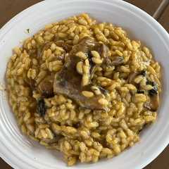 Una foto de Risotto de hongos (champiñones)