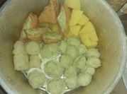 Gambar siomay kubis ayam