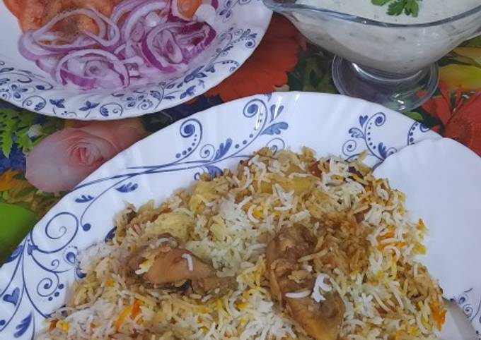 Teh wali masala biryani