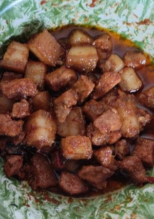 Foto resep Babi kecap rumahan