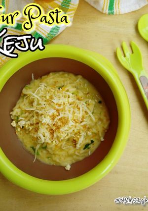 Foto resep MPASI 20m+ : Bubur Pasta Keju