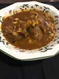 Manitas de cerdo con alubias del Jerte