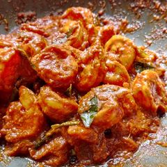 A picture of Prawn/Chicken Ghee Roast (legit).