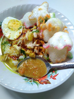 Foto resep 16. Bubur ayam kuah kuning