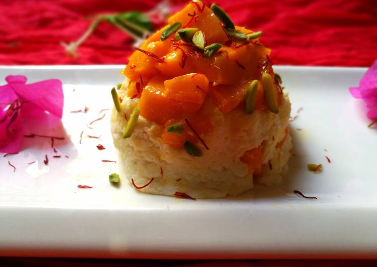 How to Cook Delicious Mango Sandesh tower