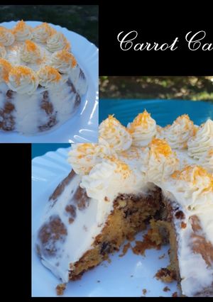 Una foto de 🗣 Presentando Mi CARROT CAKE 🥕