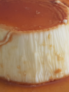 Una foto de Flan de queso sin azúcar y bajo en grasa. Sin horno