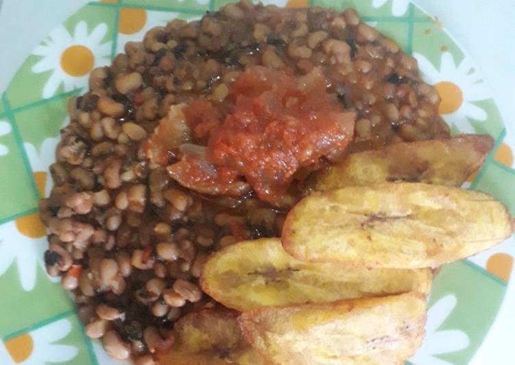 The BEST of Beans and plantain