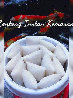 Foto resep Ketupat Mini Instan / Lontong 3bahan (kemasan 600gr)