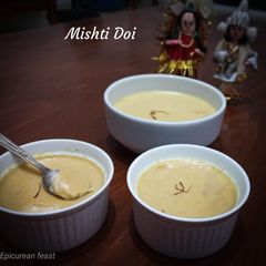 A picture of Mishti Doi.