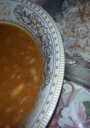 صورة لوصفة وصفة فاصوليا حب ورز