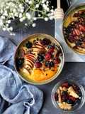 Roasted Pumpkin Oatmeal Porridge