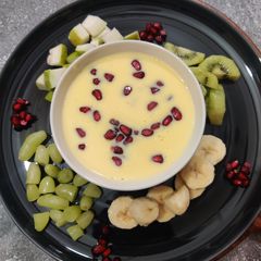 DECONSTRUCTED FRUIT CUSTARD.. A picture of DECONSTRUCTED FRUIT CUSTARD...