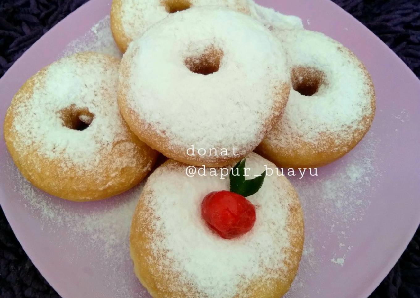 Donat ekonomis 1 telur, bisa dijual