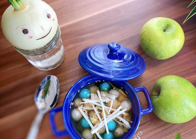 Cách làm chè bột lọc khoai lang tím đơn giản tại nhà