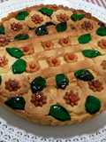 Crostata con crema pasticcera
