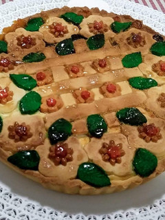 Foto di Crostata con crema pasticcera