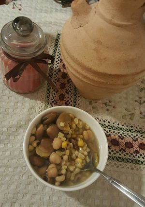 صورة لوصفة شوربا الحبوب