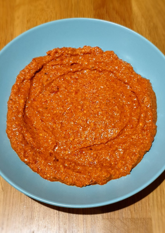 Una foto de Muhammara