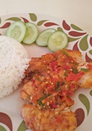 Foto resep Ayam Geprek Sambel Korek