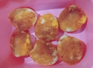 รูปของ ไข่ต้มพาร์เมซานชีสกรอบ - คีโต(ฟาสไข่)