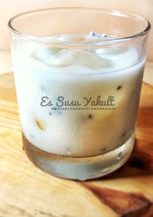 Foto resep Es Susu Yakult