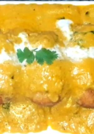 A picture of Restaurant style malai kofta.