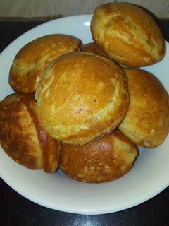 A picture of Mini pancakes.