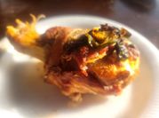 A picture of sirloin steak in air fryer